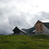 unspektakulär gehts dann zur Dümlerhütte