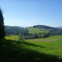 Blick vom Sechterberg Richtung Koralpe
