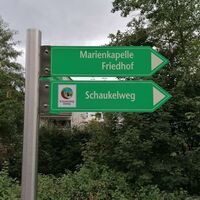 Schild Schaukelweg Ostwig