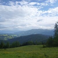 Klippitztörl- Blick auf das Obere Lavanttal