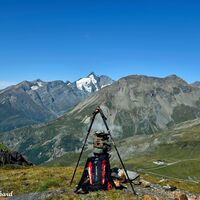 Das Ziel ist erreicht, einmaligen Aussichtspunkt in 2.604 m Seehöhe.