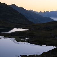 Scheidsee vor Sonnenaufgang