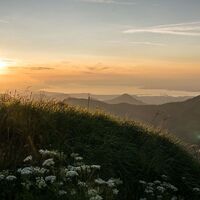 Blick von der Sünserspitze zum Bodensee