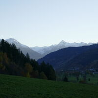 nochmals der Blick zum Kitzsteinhorn