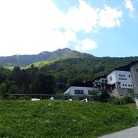 Hirschwang wieder unten