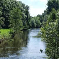 Die Ufer der Rur im Heinsberger Land
