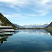 Gewässer unter sich: Zeller See trifft Steinernes Meer.