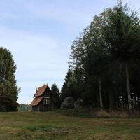 Blick aufs Hexenhäuschen