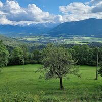 Blick auf Nötsch und Feistritz im Gailtal