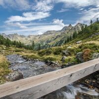Brücke über den Bach im Lämmerkar