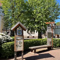 Rennsteigleiter-Portal am Bad Vilbeler Platz in Brotterode