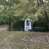 .. und hier bei einem Kapellerl rechts rauf nach Stuppach