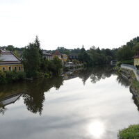 Thaya von der Brücke aus