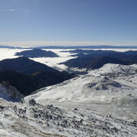 traumhaftes Nebelmeer unter uns