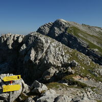 wir gehen weiter zur St. Gallener Spitze