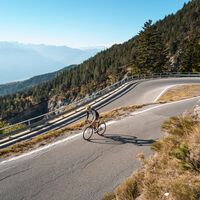 Radfahrer auf der Tseuzierstraße