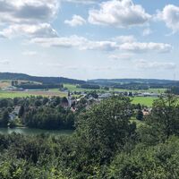 Blick auf den Illmensee