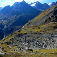 Jamtalhütte - Bielerhöhe/Silvrettastausee - Saarbrücker Hütte