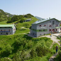 wir lassen das Stripsenjochhaus hinter uns