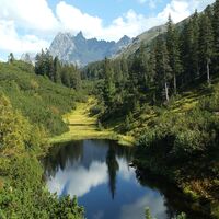 Schwarzsee im hinteren Silbertal