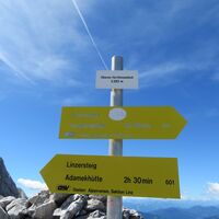 Adamekhütte - Oberes Hochkesseleck - Hofpürglhütte