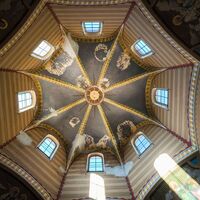 Kuppel der Kirche San Martino in Carema