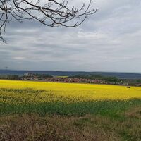 Blick zur Burg Ranis