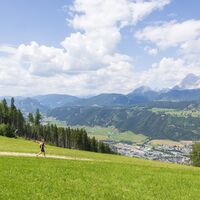 Wanderung am WM-Pfad Planai