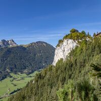 Blick auf den Falkenstein und Breitenberg