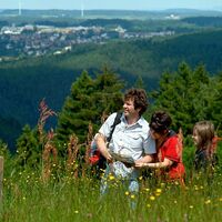 Purpen mit Blick auf die Schwäbische Alb