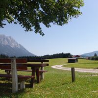 Rastplatz an der Marathonrunde