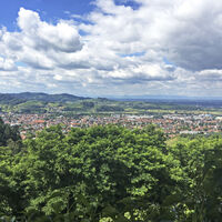 Ausblick ins Rheintal