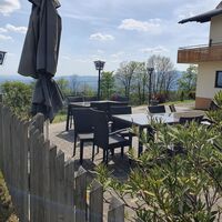 Terrasse beim Panoramastüberl in Schwaighof