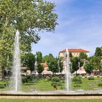 Das Zentrum von Bad Gleichenberg