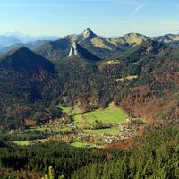 Setzberg - Blick auf Kreuth