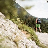 Aufstieg auf die Hochscheibn