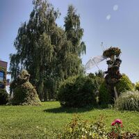 Blumengeschmückte Gemeinde
