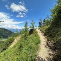 Weg Richtung Hösljoch