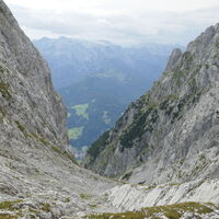 Abstiegsweg