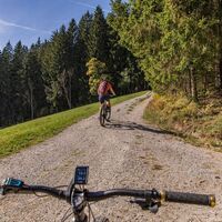 Mountainbiken auf der Sonnseitn Runde