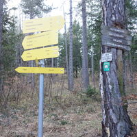 Wegkreuzung vor Kranzstetten