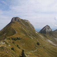 Weg auf Gantrisch - Gantrisch Wanderung
