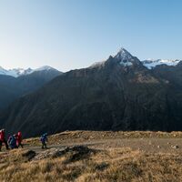Aufstieg zur Breslauer Hütte