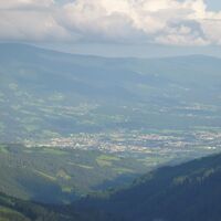 Klippitztörl Blick auf Wolfsberg