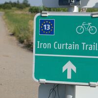 Beschilderung "Iron Curtain Trail"