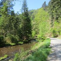 Einfahrt ins Eyachtal