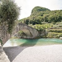 Die römische Brücke von Ceniga
