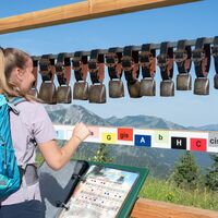 Mu(-hh)sizieren auf der Bergstation des Neunerköpfle