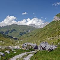 Blick vom Gafiatal talauswärts