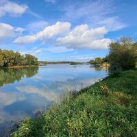 Altarmostseite Blick nach Ost zur Donau